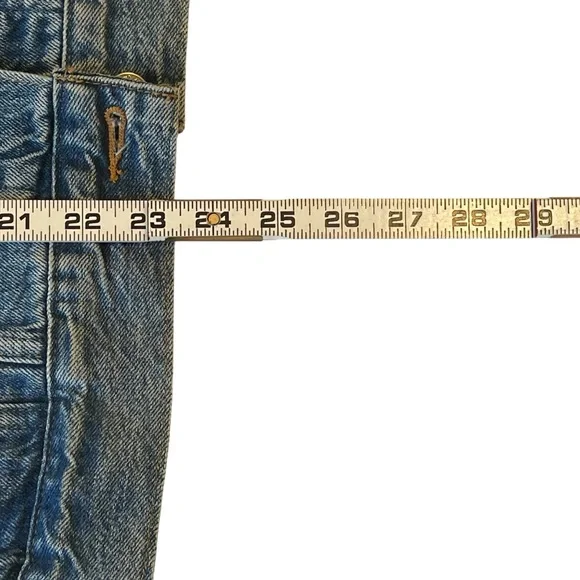 Levi’s Ex-Boyfriend Trucker Jacket in Medium Wash Denim Jean Size M - Picture 12 of 17